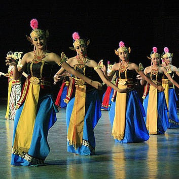 Javanese Dancers at Ramayana Ballet