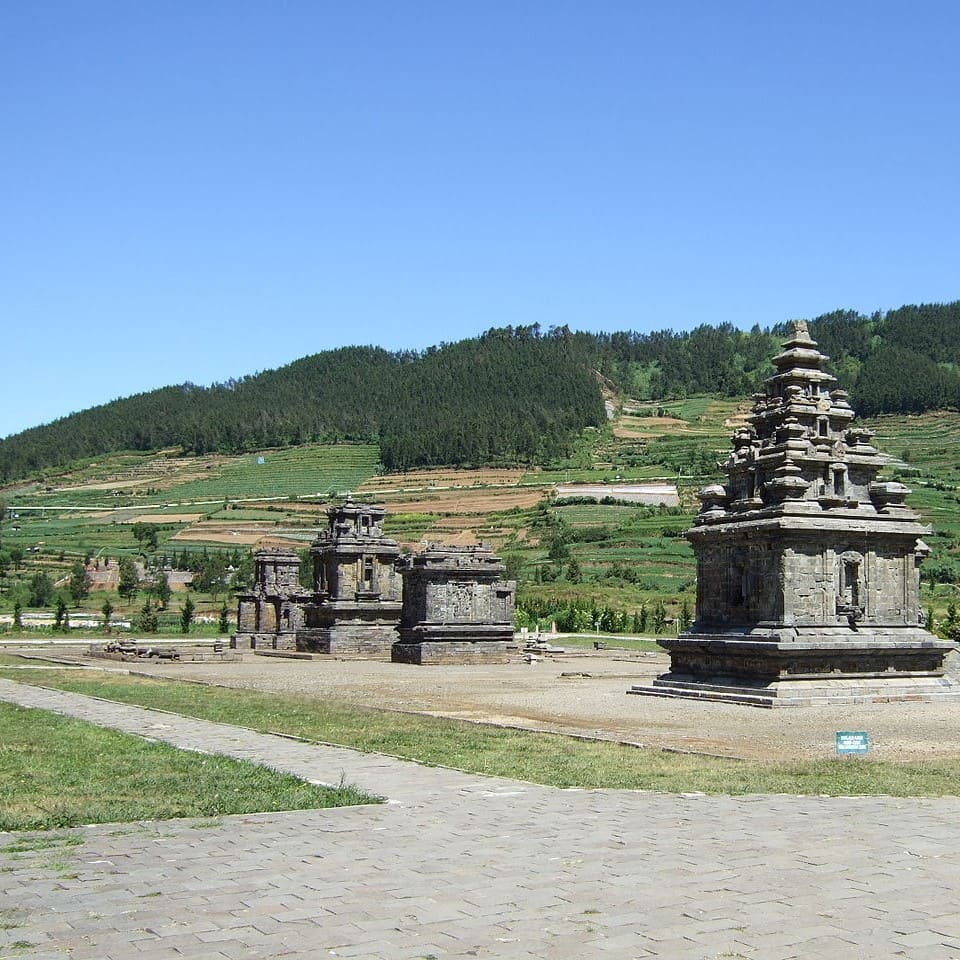 Temple in Dieng Area