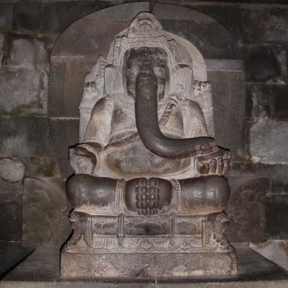 Ganesha Statue in Prambanan Temple