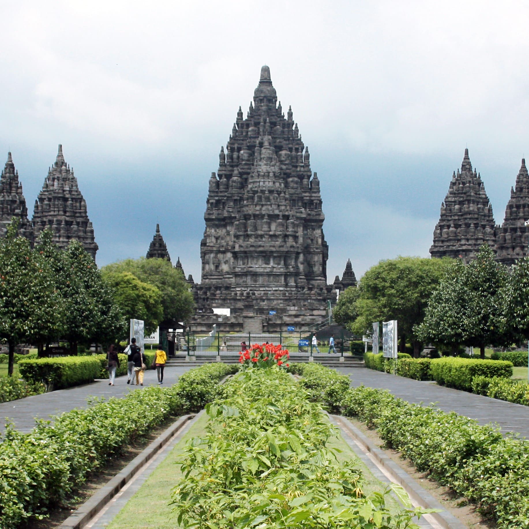 Prambanan Temple Garden