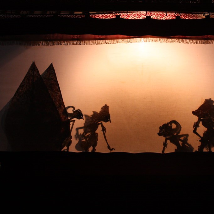 Wayang Kulit shadow puppet